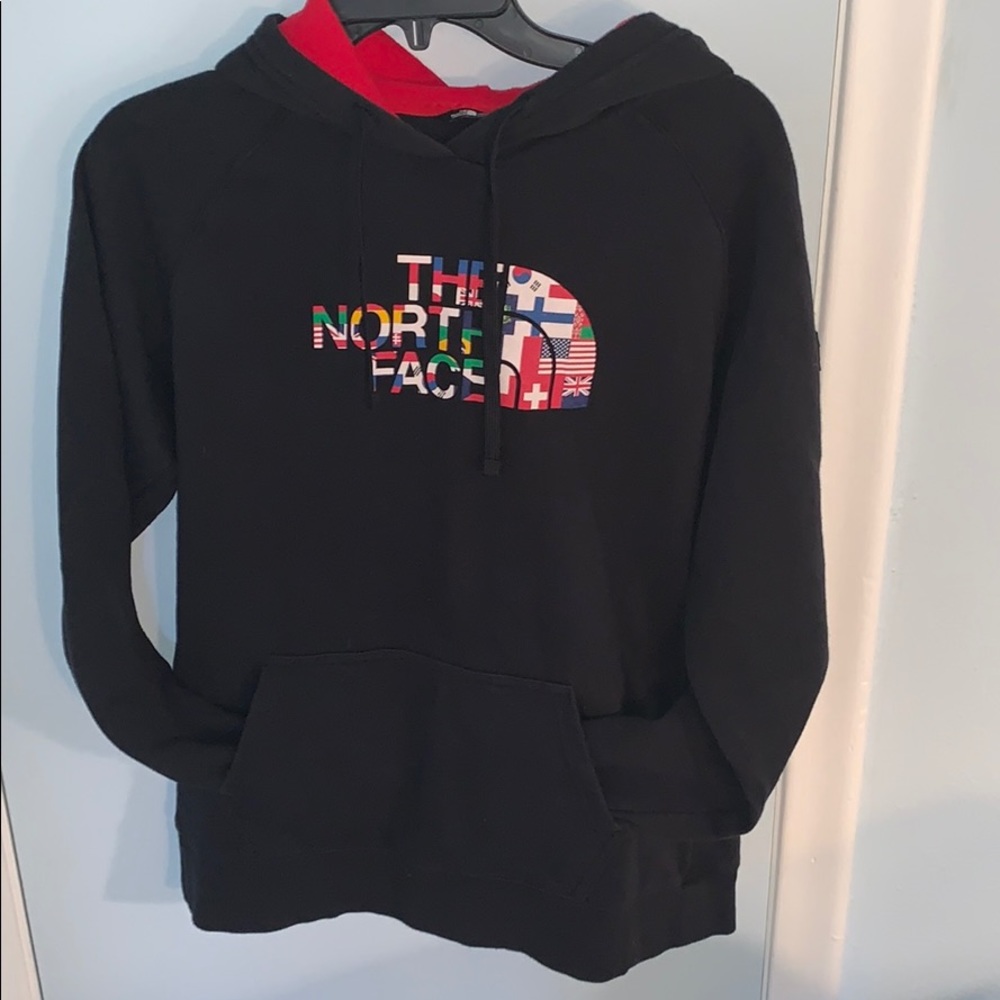 North Face Flag Hoodie